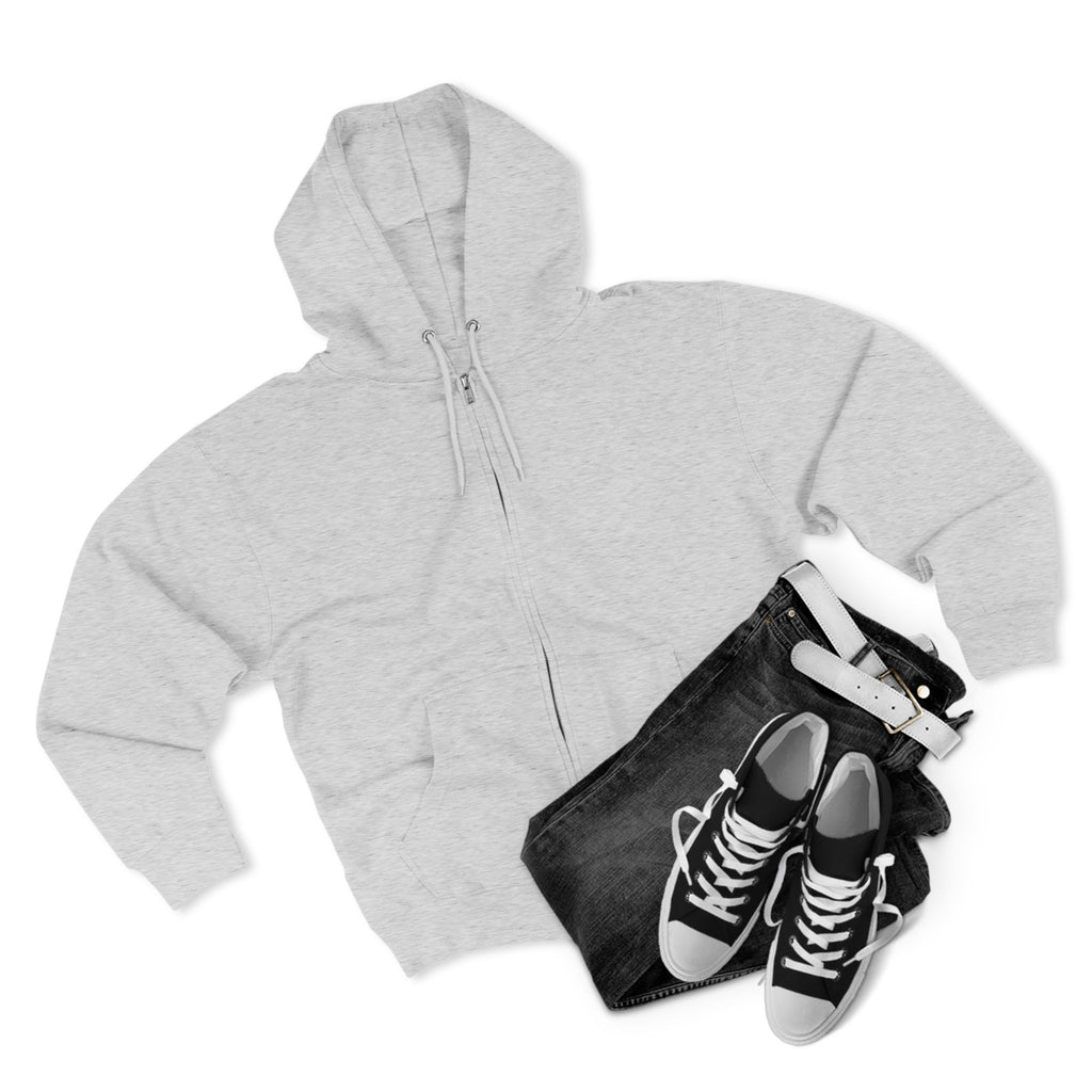 Zip Hoodie — 'PriorAuthDenied.com' Repeated Denied Graphic
