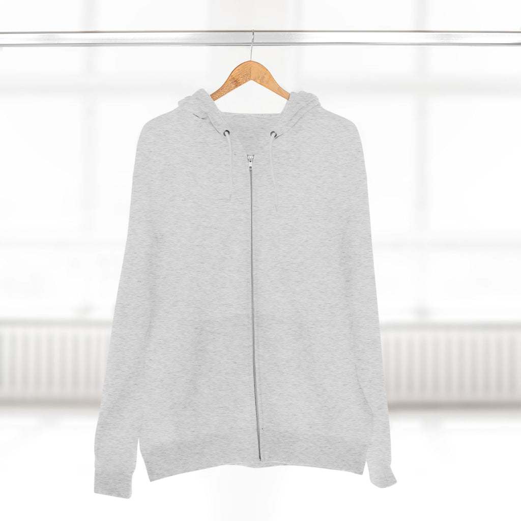 Zip Hoodie — 'PriorAuthDenied.com' Repeated Denied Graphic