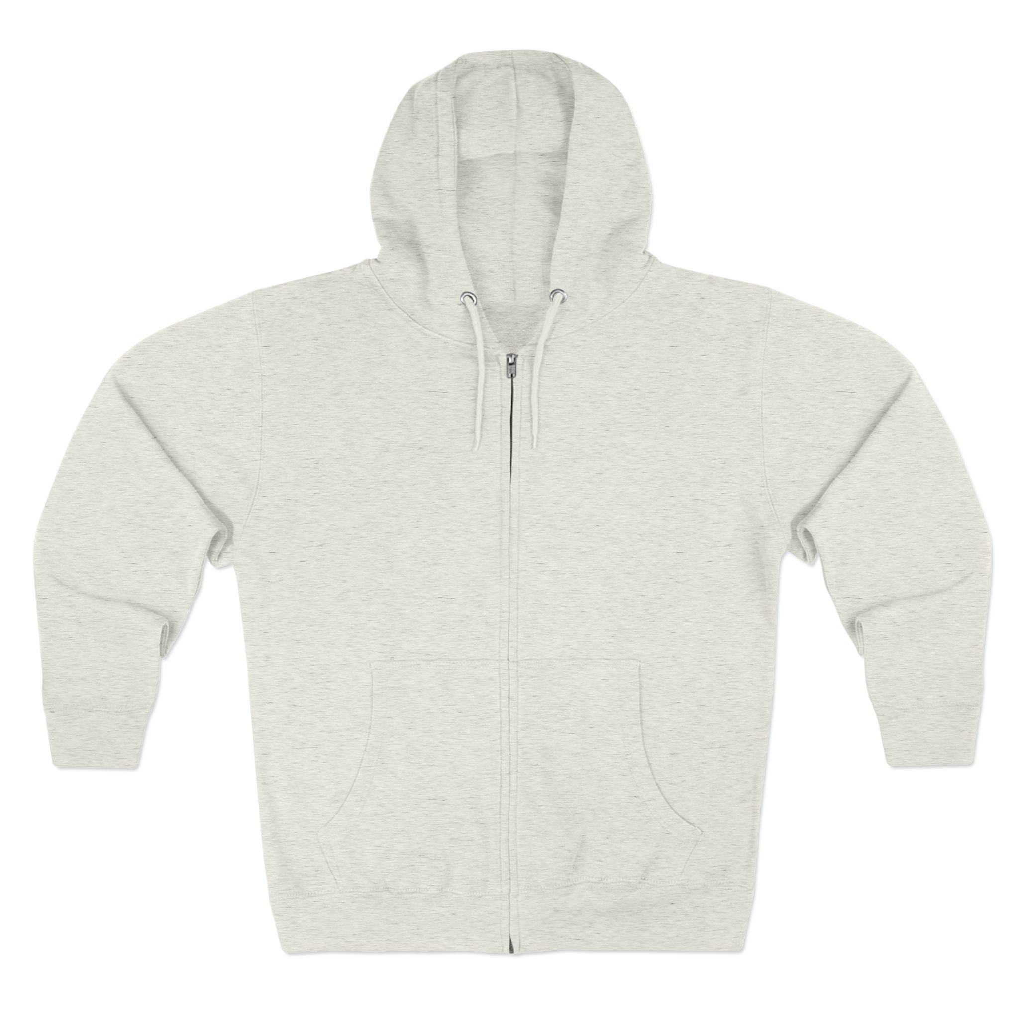 Zip Hoodie — 'PriorAuthDenied.com' Repeated Denied Graphic